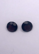 Pair of matching 1 carat Round cut Garnets, Ref- 419