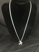 Type: Necklace Brand: Louis Vuitton Precious Metal: Silver Precious Stones: Diamond Description: