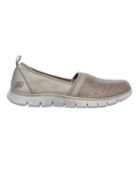 UNBOXED Skechers Ez Flex Renew Shimmer Slip On Leisure Shoes Standard D Fit SIZE 7 RRP £