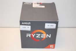 BOXED AMD RYZEN 5 6 CORE PROCESSOR RRP £169.99Condition ReportAppraisal Available on Request- All