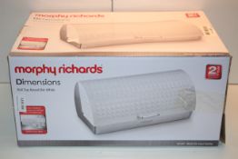 BOXED MORPHY RICHARDS DIMENSIONS ROLL TOP BREAD BIN WHITE RRP £29.99Condition ReportAppraisal