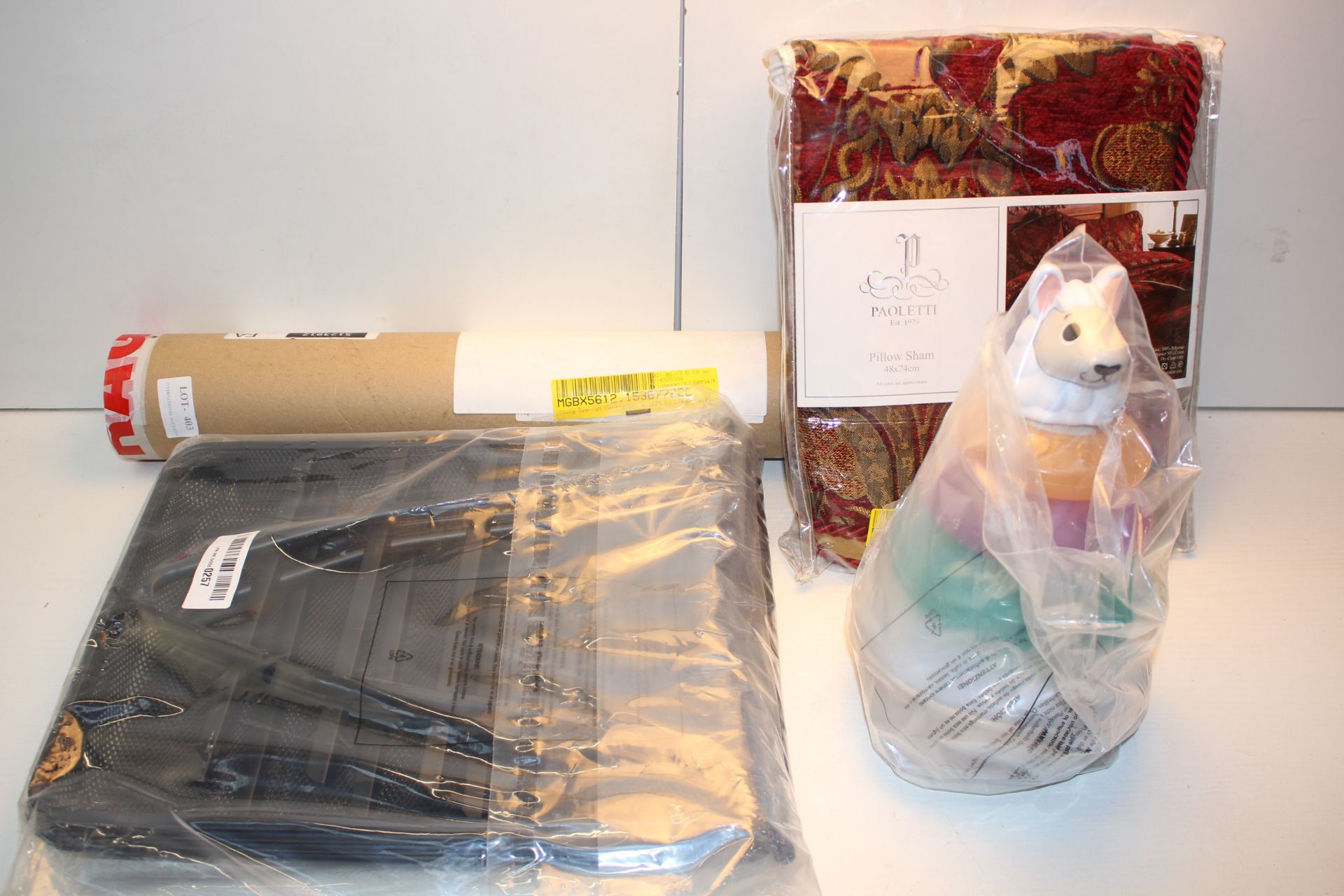 4X ASSORTED ITEMS (IMAGE DEPICTS STOCK/GREY BOX NOT INCLUDED)Condition ReportAppraisal Available