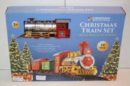 BOXED WORKSHOP CHRISTMAS TRAIN SET Condition ReportAppraisal Available on Request- All Items are