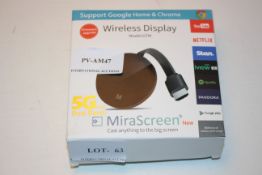 BOXED WIRELESS DISPLAY MODEL: G7M MIRA SCREEN RRP £14.99Condition ReportAppraisal Available on