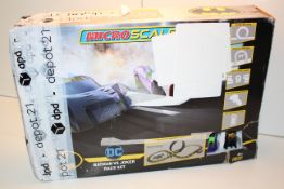 BOXED MICRO SCALEXTRIC DC BATMAN VS JOKER RACER SET RRP £69.00Condition ReportAppraisal Available on