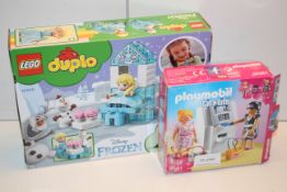 2X BOXED ASSORTED ITEMS TO INCLUDE LEGO DUPLO & PLAYMOBIL (IMAGE DEPICTS STOCK)Condition
