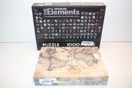 2X BOXED ASSORTED PUZZLES TO INCLUDE THE ELEMENTS & GLOBECondition ReportAppraisal Available on