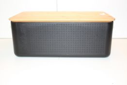 UNBOXED BODEM BLACK BREAMBIN WITH WOODEN LIDCondition ReportAppraisal Available on Request- All