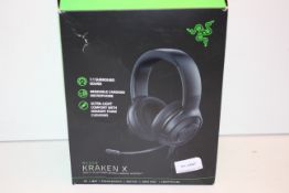 BOXED RAZER KRAKEN X MULTI-PLATFORM WIRED GAMING HEADSET RRP £59.99Condition ReportAppraisal