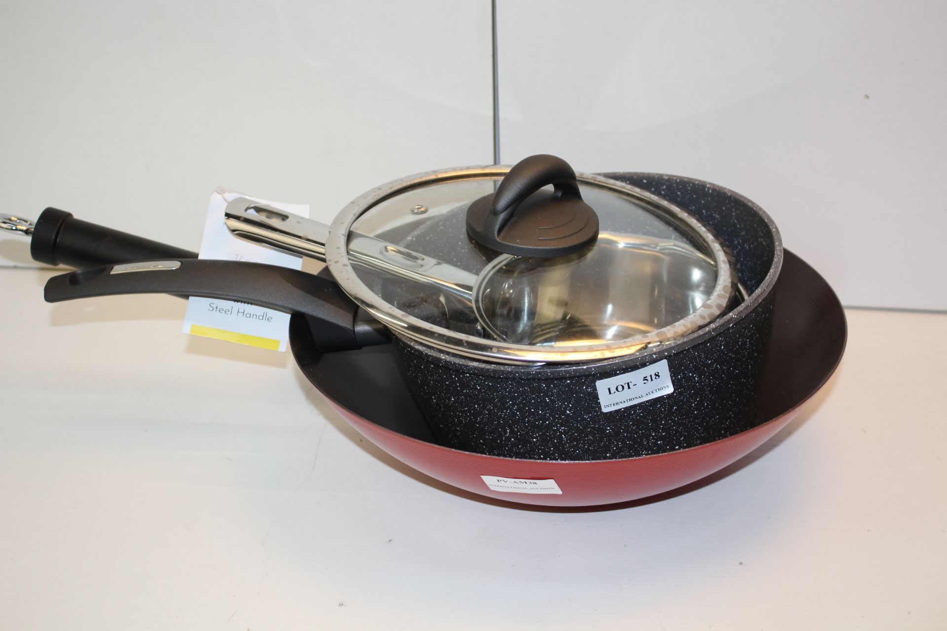 X3 VARIOUS SIZE PANS Condition ReportAppraisal Available on Request- All Items are Unchecked/