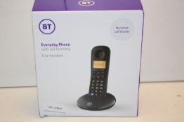 BOXED BT EVERYDAY PHONE WITH CALL BLOCKING ONE HANDSET RRP £19.99Condition ReportAppraisal Available