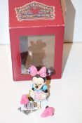 BOXED DISNEY TRADITIONS MINNIE MINI FIGURINE Condition ReportAppraisal Available on Request- All