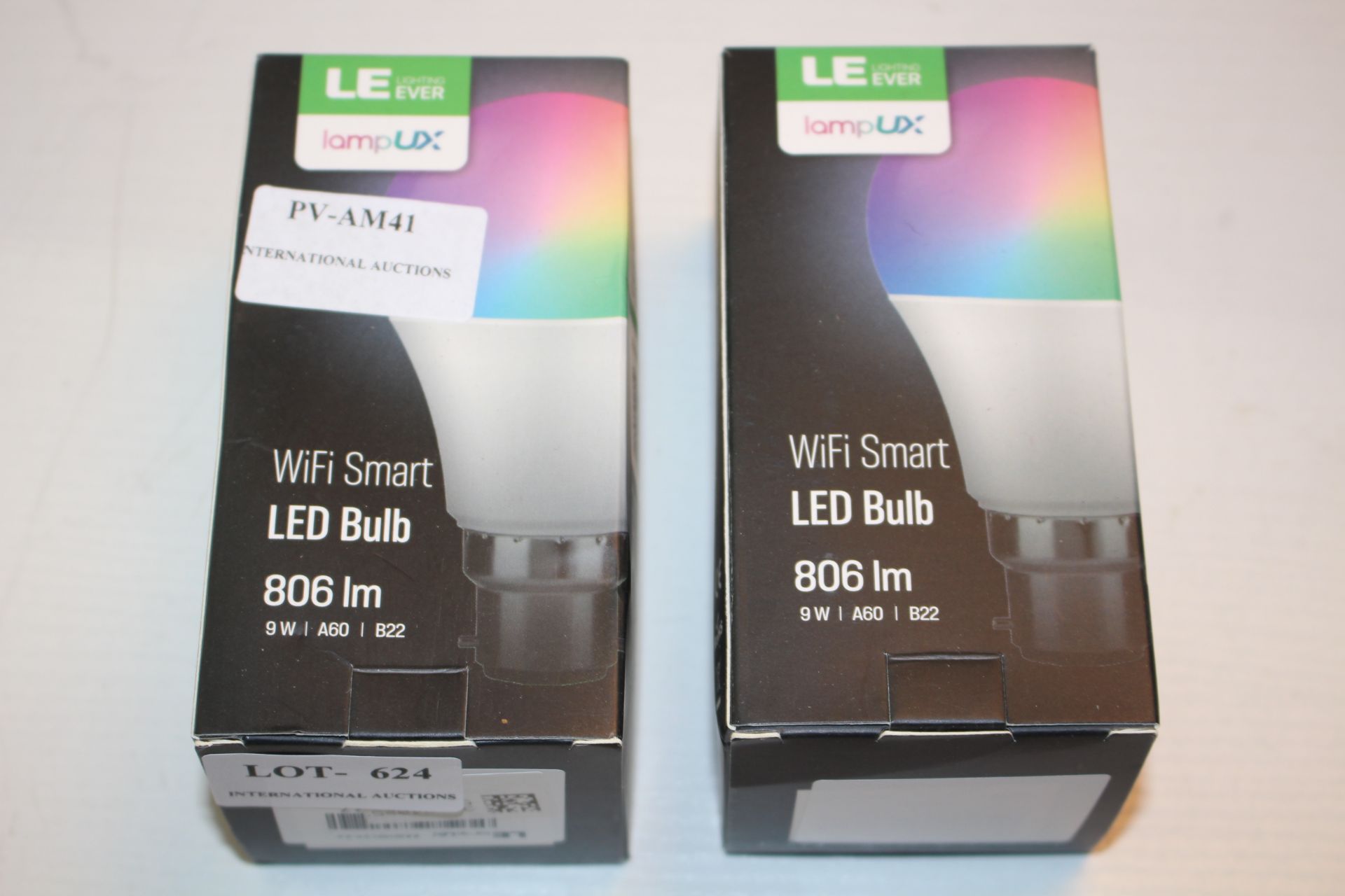 X2 BOXED WIFI SMART BULBSCondition ReportAppraisal Available on Request- All Items are Unchecked/