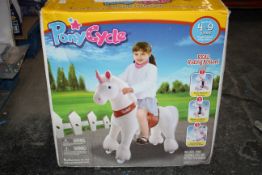 BOXED PONY CYCLE REAL RIDING ACTION Condition ReportAppraisal Available on Request- All Items are