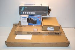 6X BOXED ASSORTED ITEMS TO INCLUDE TAPE DISPENSER, MONITOR STAND & OTHER Condition ReportAppraisal