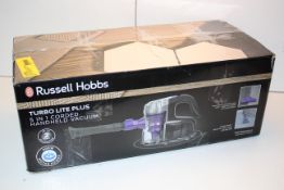 BOXED RUSSELL HOBBS TURBO LITE PLUS 5-IN-1 CORDED HANDHELD VACUUM MODEL: RHCHS50ASO3-C RRP £59.