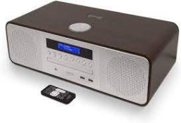 BOXED AUDIBLE FIDELITY AF-10 COMPACVT HI-FI STEREO SYSTEM WITH DAB/FM BLUETOOTH CD USB PLAYBACK