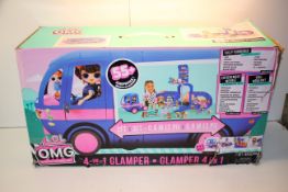 BOXED L.O.L SURPRISE O.M.G 4-IN-1 GLAMPER RRP £64.99Condition ReportAppraisal Available on