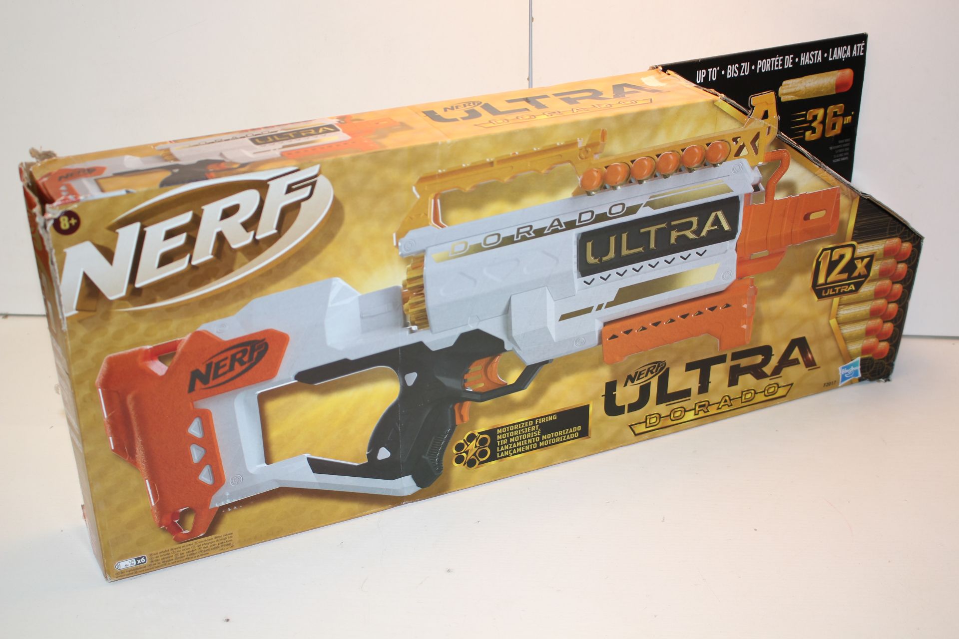 BOXED NERF DORADO ULTRA RIFLE RRP £38.99Condition ReportAppraisal Available on Request- All Items