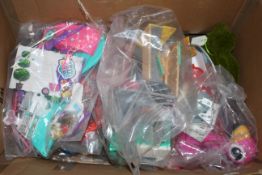 LARGE BOX ASSORTED TOYS (IMAGE DEPICTAS STOCK)Condition ReportAppraisal Available on Request- All