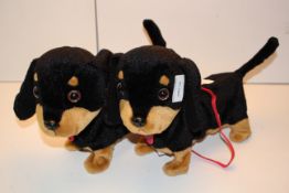 2X UNBOXED ANIMAGIC WAGGLES DOGS COMBINED RRP £60.00Condition ReportAppraisal Available on