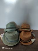 NEXT X 4 BEACH HATS Condition ReportAppraisal Available on Request- All Items are Unchecked/Untested