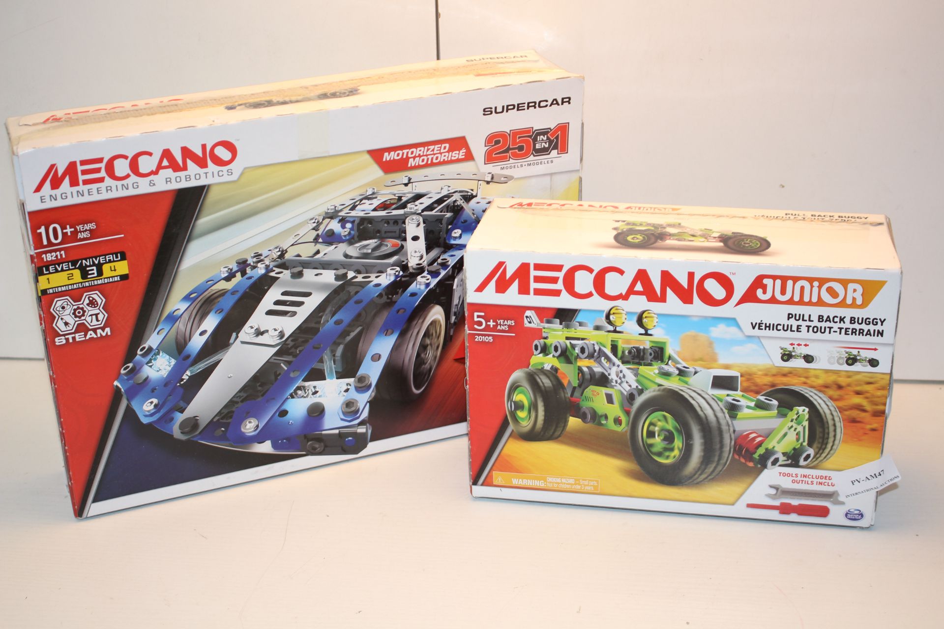 2X BOXED MECCANO SETS TO INCLUDE 20105 & 18211 COMBINED RRP £65.00Condition ReportAppraisal