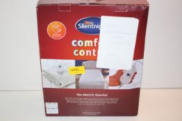BOXED SILENTKINIGHT CONTYROL COMFORT ELECTRIC BLANKETCondition ReportAppraisal Available on Request-