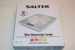 BOXED SALTER DISC ELECTRONIC SCALESCondition ReportAppraisal Available on Request- All Items are