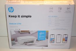 BOXED HP DESKJET 2710 ESSENTIAL HOME PRINTING RRP £64.99Condition ReportAppraisal Available on