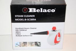 BOXEDE BELACO STEAM CLEANER, MODEL- BSC38Condition ReportAppraisal Available on Request- All Items