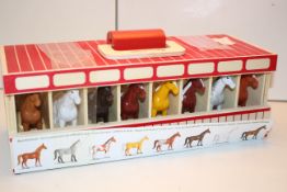 UNBOXED WITH CARRY CASE MELISSA & DOUG SHOW HORSE STABLECondition ReportAppraisal Available on