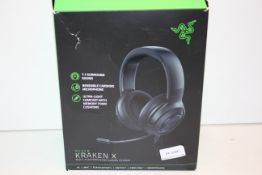 BOXED RAZER KRAKEN X MULTI-PLATFORM WIRED GAMING HEADSET RRP £59.99Condition ReportAppraisal