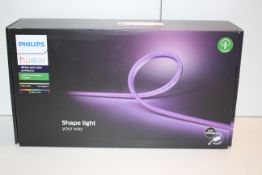 BOXED PHILIPS HUE OUTDOOR LIGHTSTRP, 5 METERCondition ReportAppraisal Available on Request- All