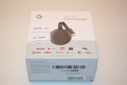 BOXED GOOGLE CHROMECAST RRP £30.00Condition ReportAppraisal Available on Request- All Items are