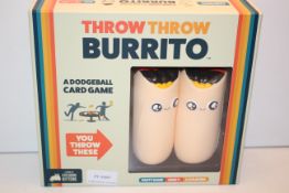 BOXED THROW THROW BURRITO GAMECondition ReportAppraisal Available on Request- All Items are