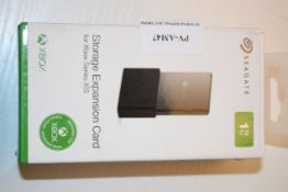 BOXED SEAGATE STORAGE EXPANSION CARD FOR XBOX SERIES X/S 1TBCondition ReportAppraisal Available on