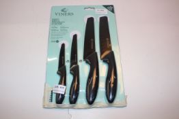 VINERS SET OF FOUR KNIFESCondition ReportAppraisal Available on Request- All Items are Unchecked/