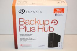 BOXED SEAGATE BACKUP PLUS HUB 14TB RRP £258.99Condition ReportAppraisal Available on Request- All