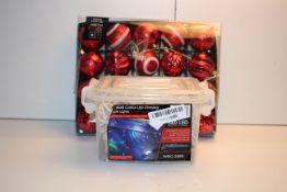 X2 BOXED CHRIOSTMAS DECORATIONS, PLEASE USE IMAGE AS A GUIDECondition ReportAppraisal Available on
