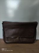 BROWN LEATHER BAG Condition ReportAppraisal Available on Request- All Items are Unchecked/Untested