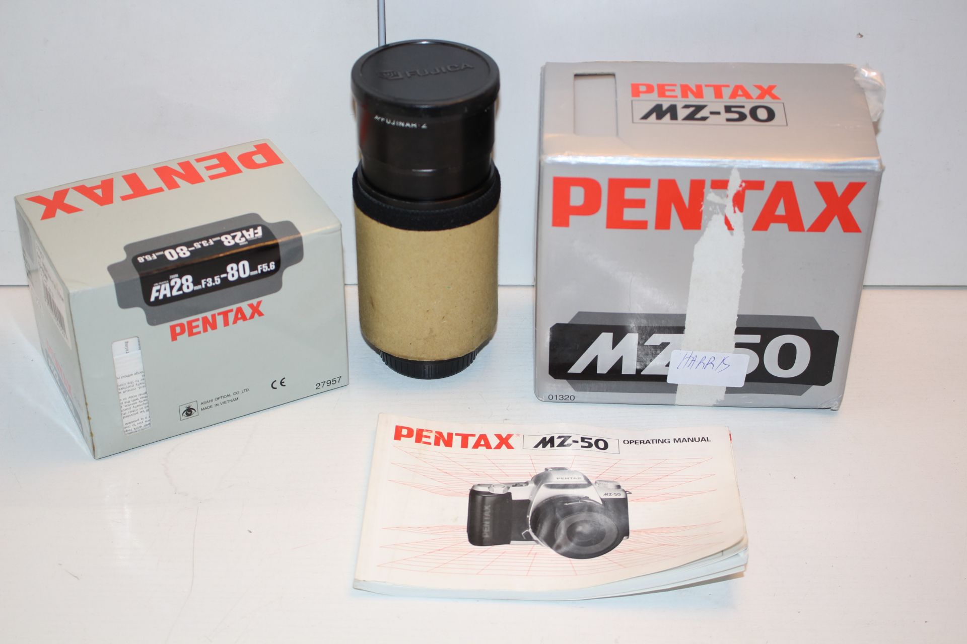 BOXED PENTAX MZ50 CAMERACondition ReportAppraisal Available on Request- All Items are Unchecked/