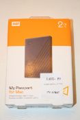 BOXED WD MY PASSPORT FOR MAC 2TB RRP £60.00Condition ReportAppraisal Available on Request- All Items