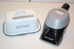 X2 ITEMS IUNCLUDING BUTTER CONTAINER AND STAIN REMOVERCondition ReportAppraisal Available on