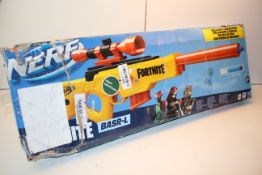 BOXED NERF FORTNITE BASR-L RIFLE RRP £39.99Condition ReportAppraisal Available on Request- All Items