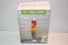 BOXED 16 INCH LAVA LAMP Condition ReportAppraisal Available on Request- All Items are Unchecked/