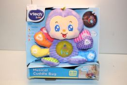 BOXED VTECH BABY MUSICAL CUDDLE BUG Condition ReportAppraisal Available on Request- All Items are