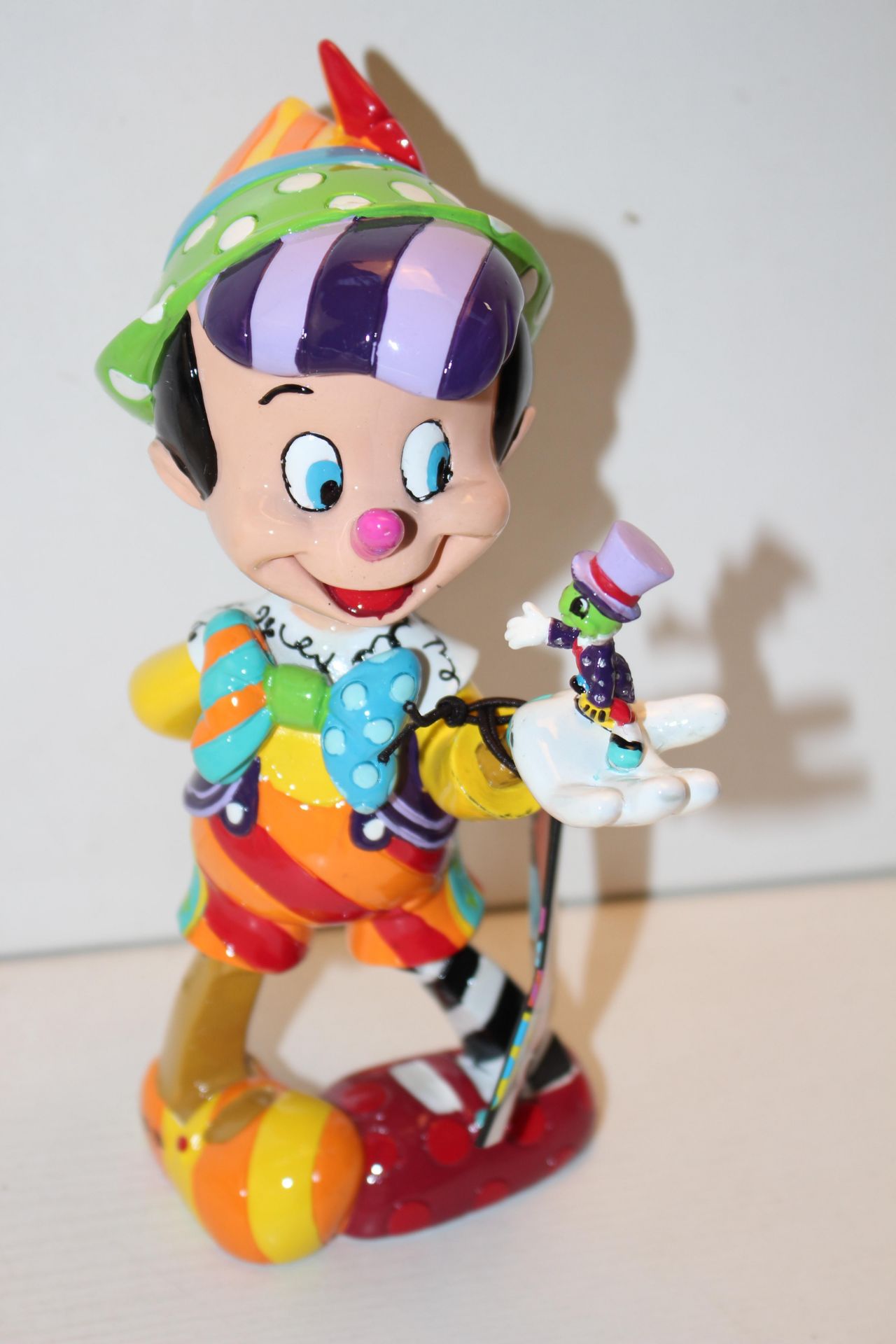 BOXED DISNEY BRITTO PINOCCHIO 75TH ANNIVERSARYCondition ReportAppraisal Available on Request- All