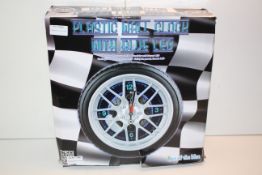 BOXED WALL CLOCK WITH LED LIGHTCondition ReportAppraisal Available on Request- All Items are