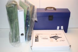 6X BOXED/UNBOXED ASSORTED ITEMS TO INCLUDE FOLDERS & OTHER (IMAGE DEPICTS STOCKCondition